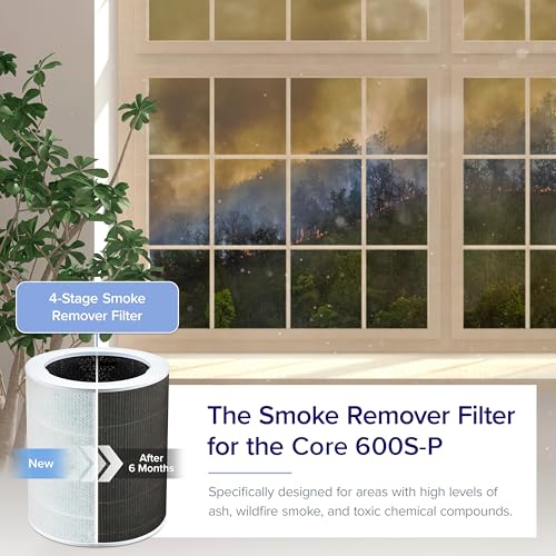Core 600S Smoke Remover Replacement Filter - Levoit