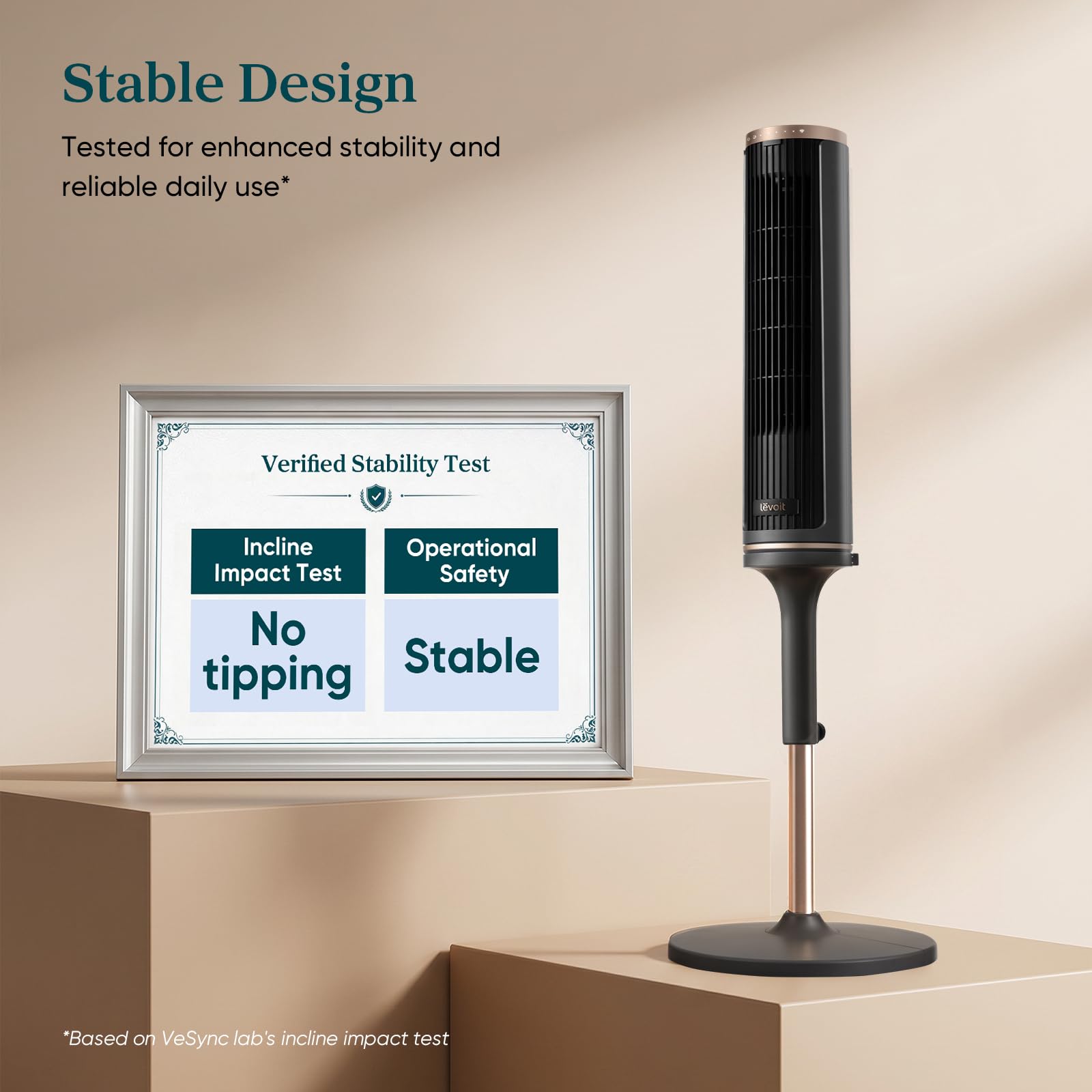 LEVOIT Windi Lift Smart Tower Fan - Levoit
