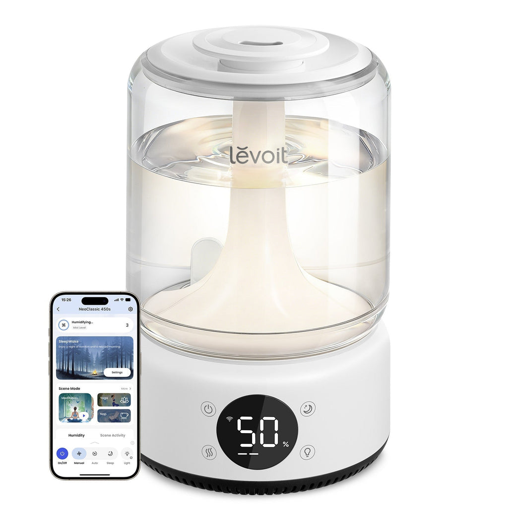 LEVOIT Neo 450S Smart Humidifier – white light