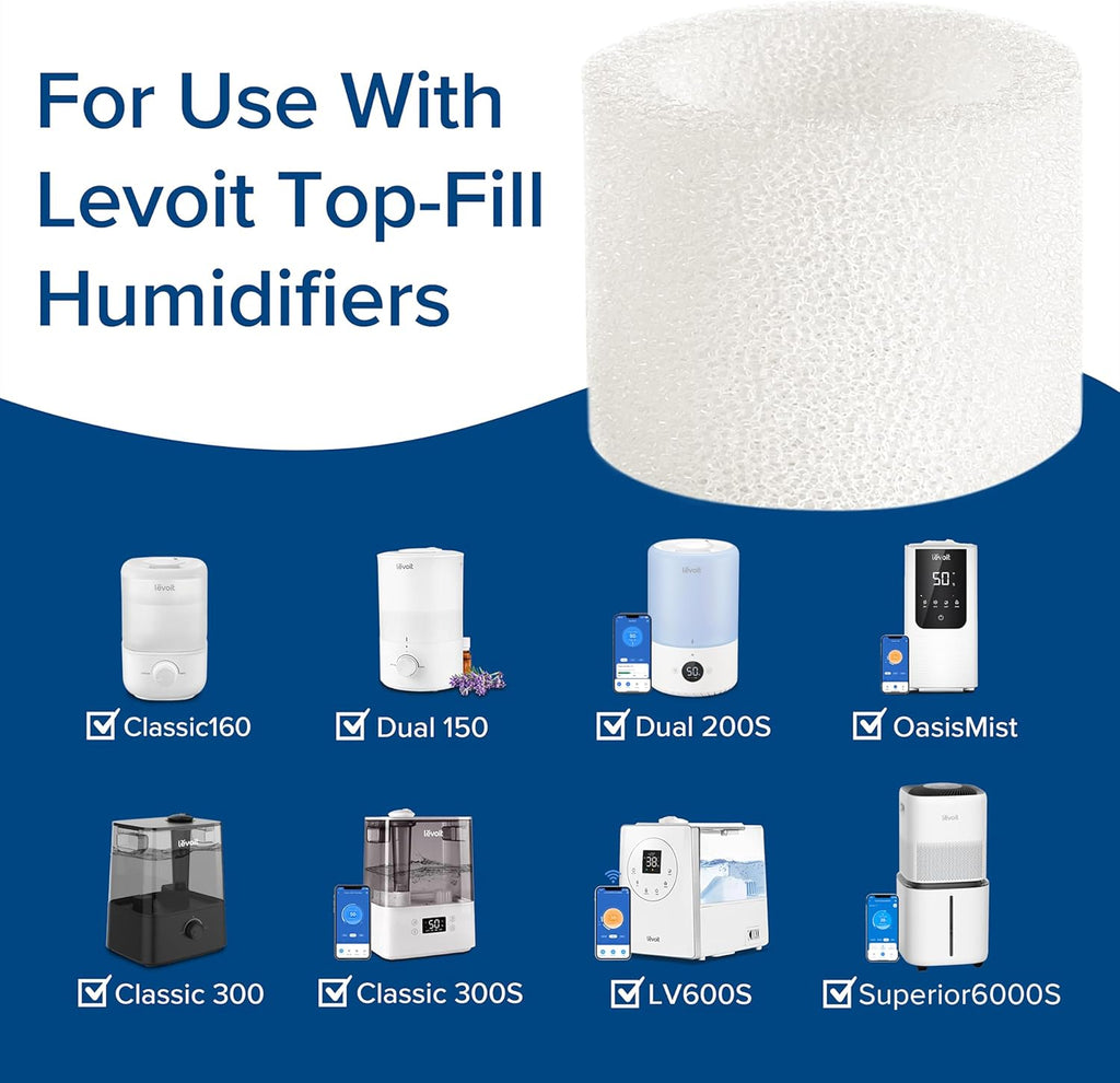 Levoit Humidifier Replacement Filters (10 - Pack) - Levoit