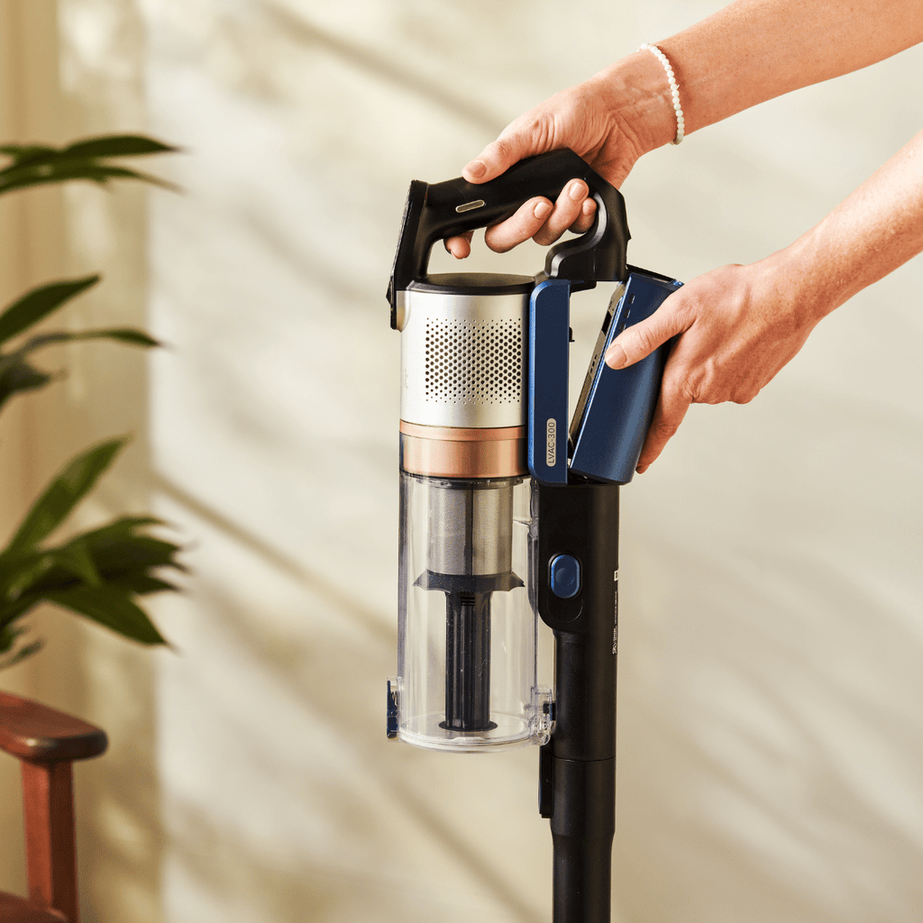 Levoit LVAC-300 Cordless Stick Vacuum removable battery. Rechargeable battery pack for vacuum.