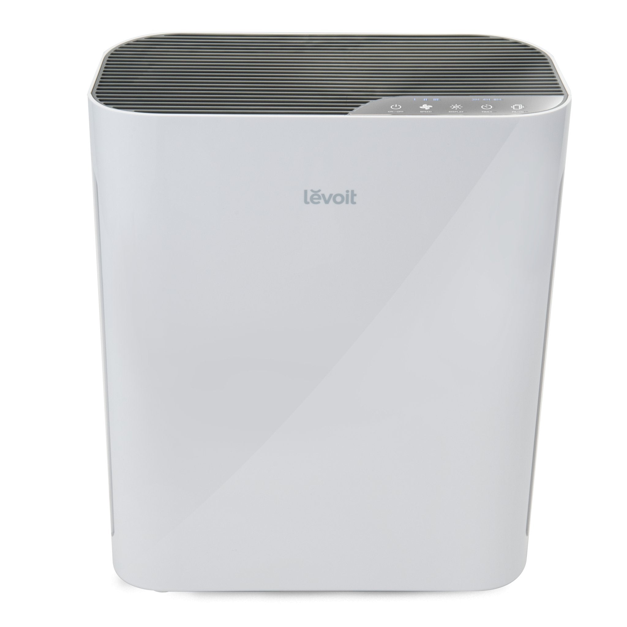 Levoit Vital 100 Air Purifier with control panel, perfect for clean air in rooms up to 300 ft².
