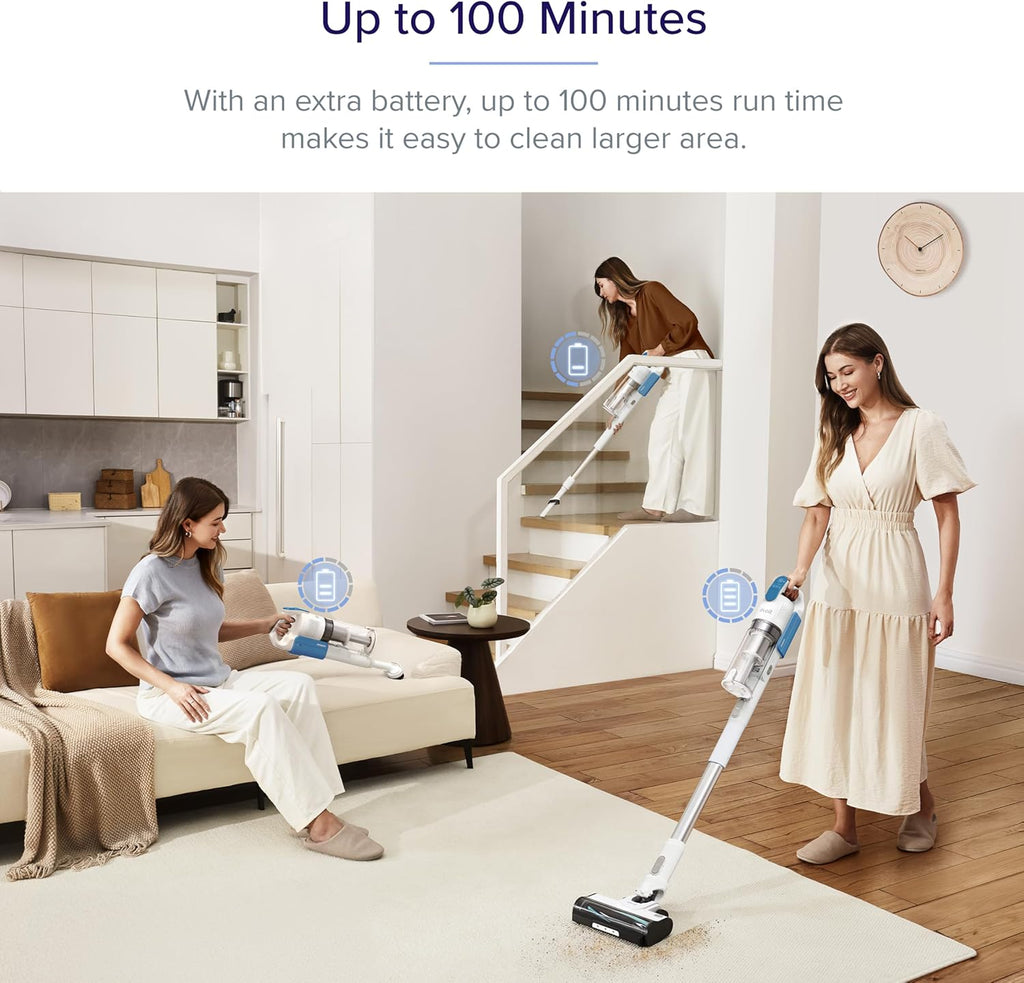 Levoit LVAC-200 Cordless Vacuum Replacement Battery (Blue) - Levoit