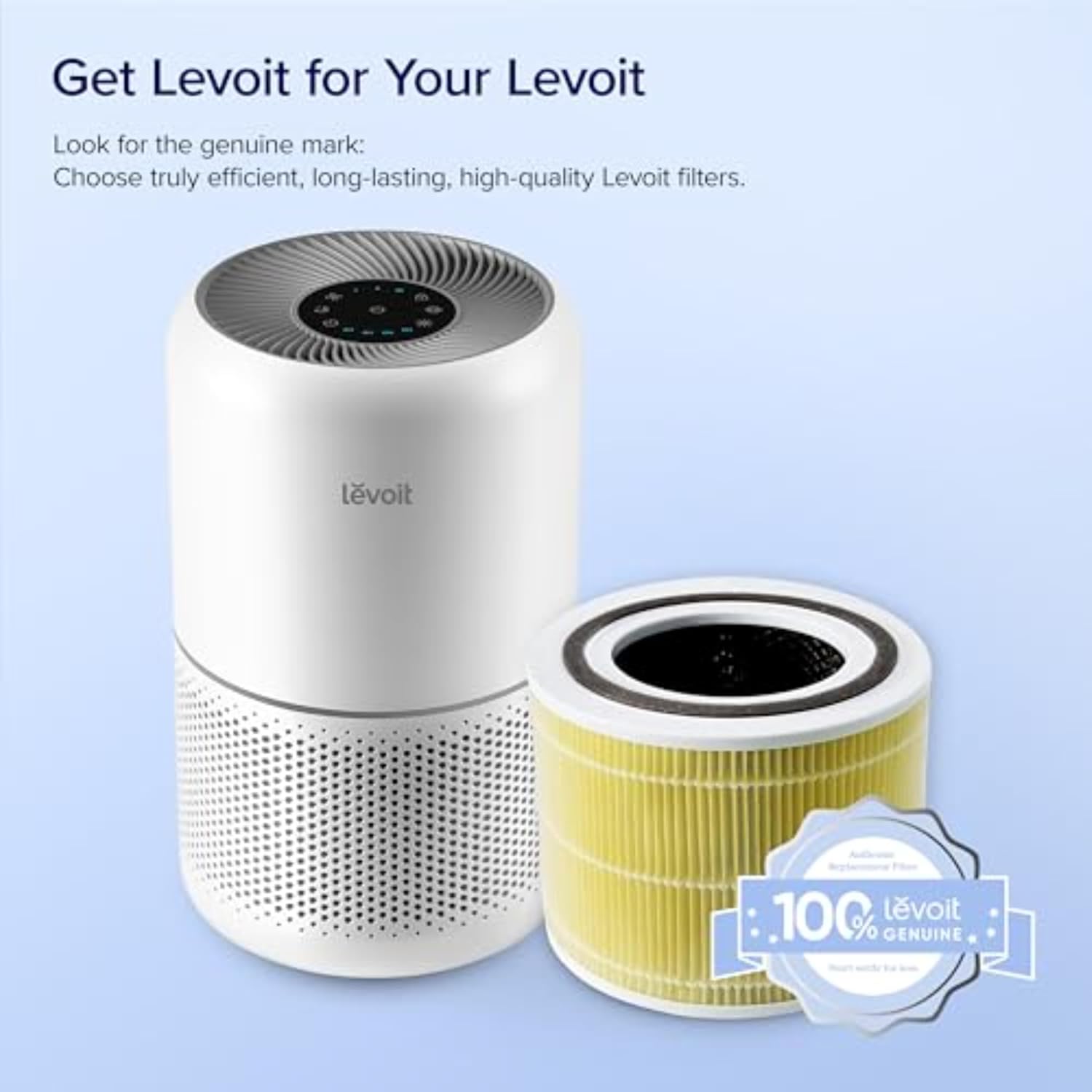 Levoit Core 300  air and purifier: 3 - Stage Pet Allergy Filter