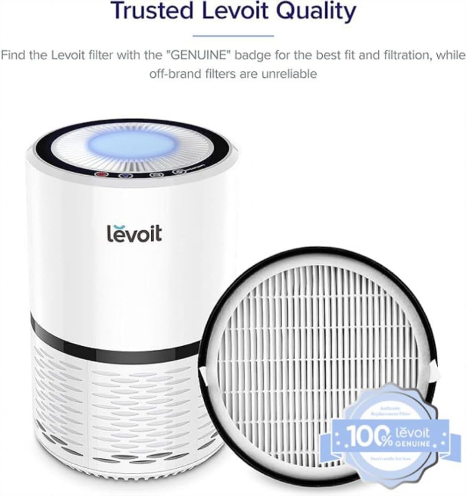 Levoit LV - H132 Series Replacement Filter | 3 - Stage Filtration
