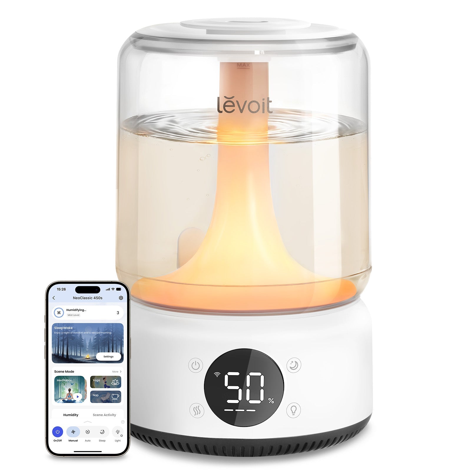 LEVOIT Neo 450S Smart Humidifier for room