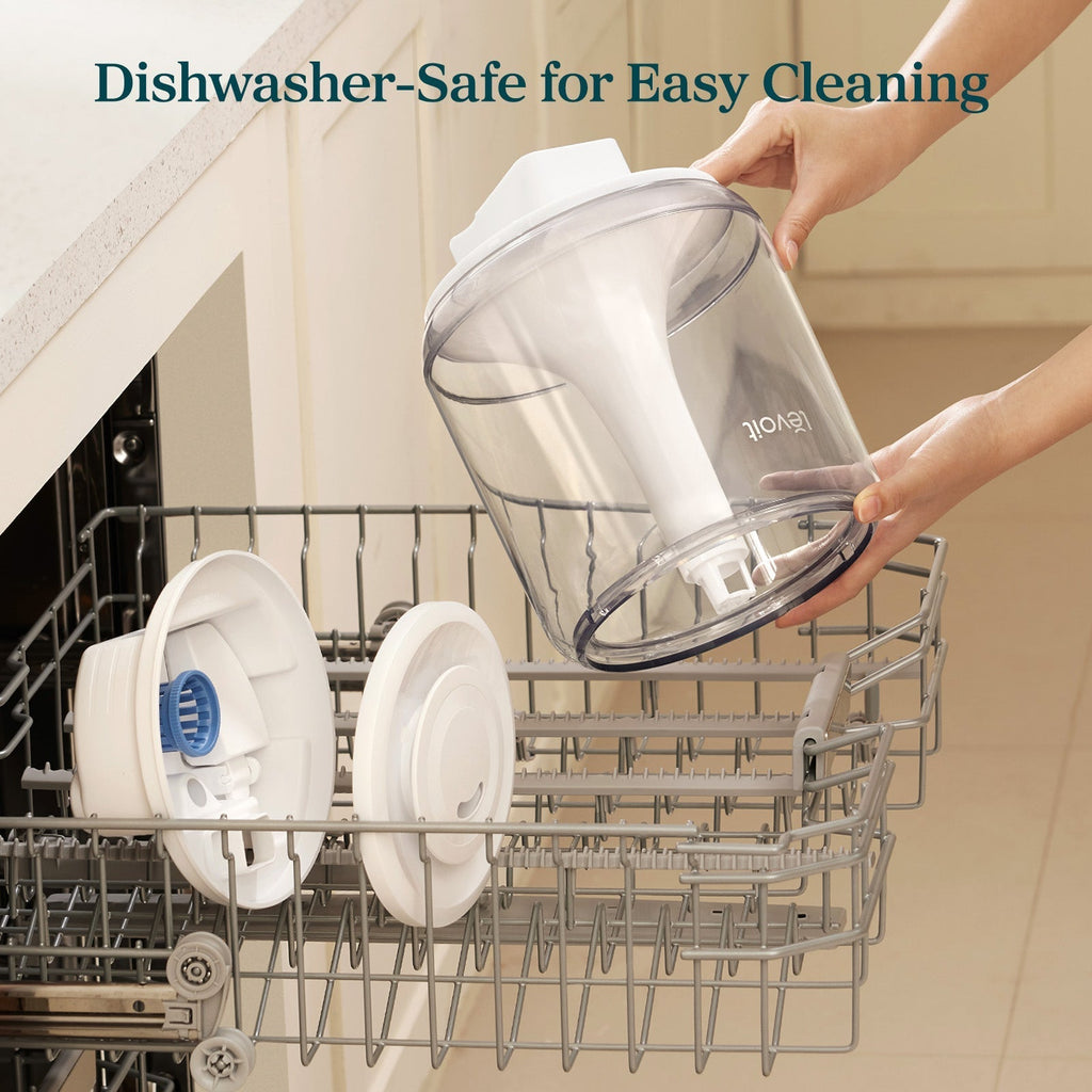 LEVOIT Neo 450S Smart Humidifier for house: Dishwasher-safe detachable parts for easy, hassle-free cleaning, keeping your humidifier hygienic with minimal effort.