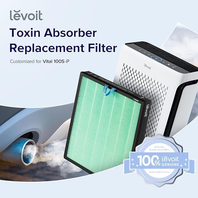 Levoit Vital 100S-P Toxin Absorber Carbon Replacement Filter 100%Genuine
