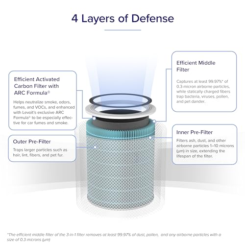 Core 600S Smoke Remover Replacement Filter - Levoit