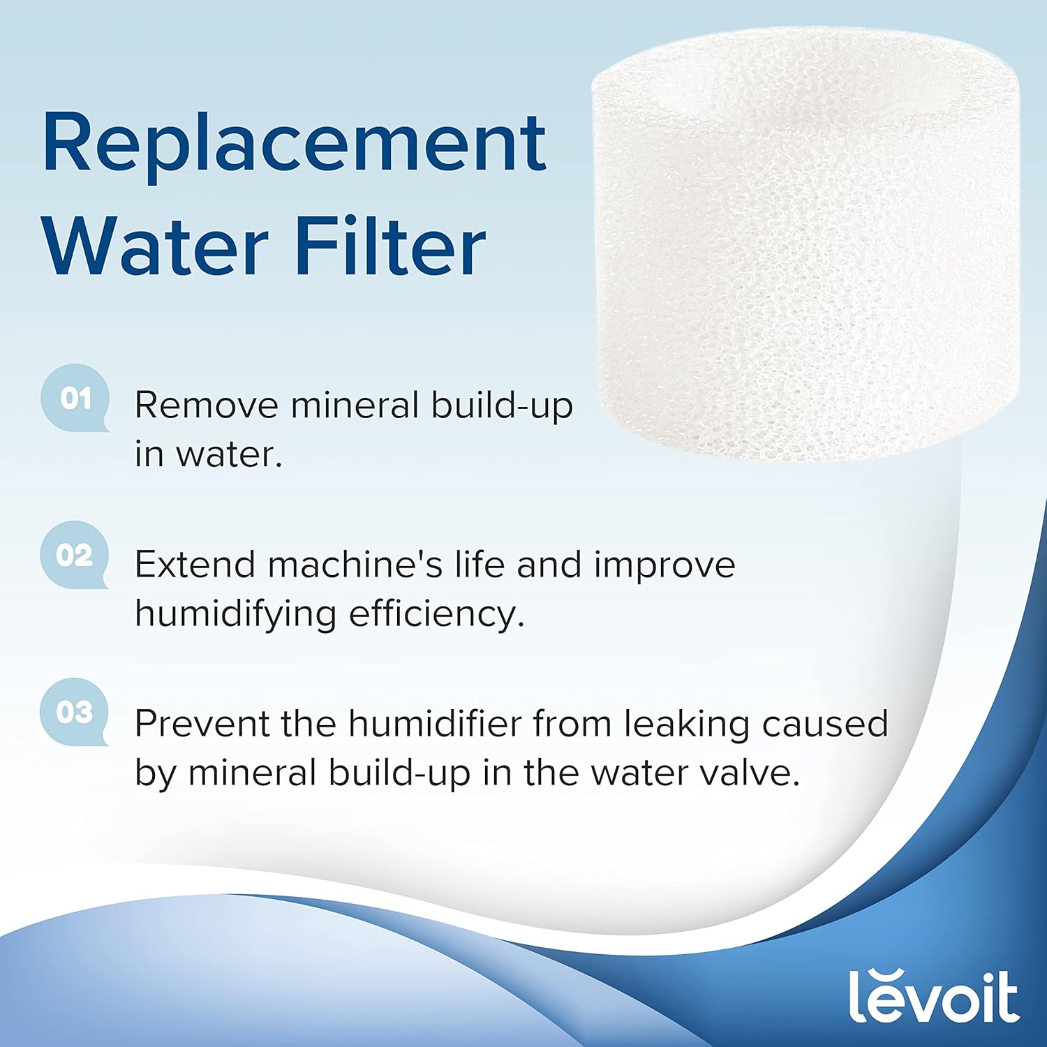 Levoit Humidifier Replacement Filters (10 - Pack) - Levoit