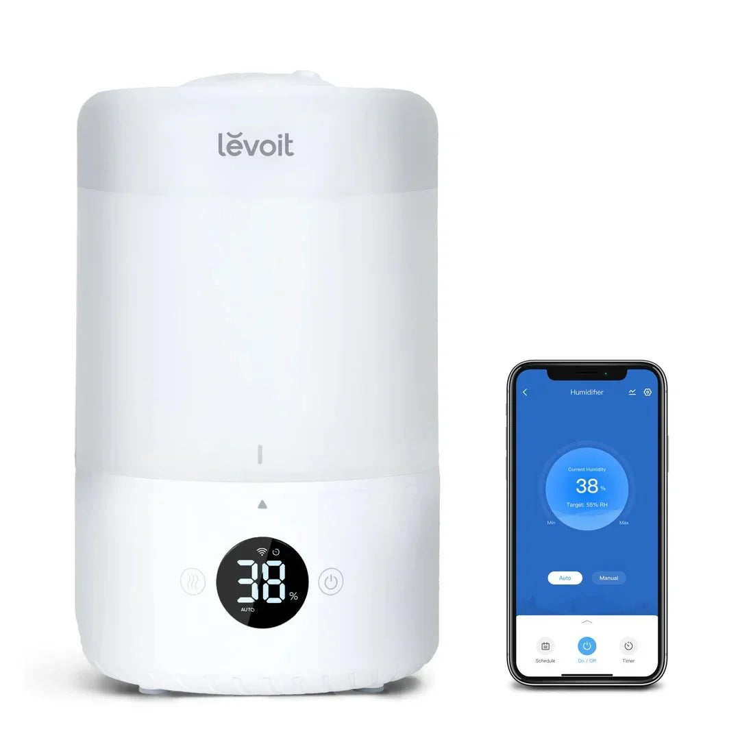 Levoit Dual 200S Smart Top-Fill Humidifier-25-hour runtime