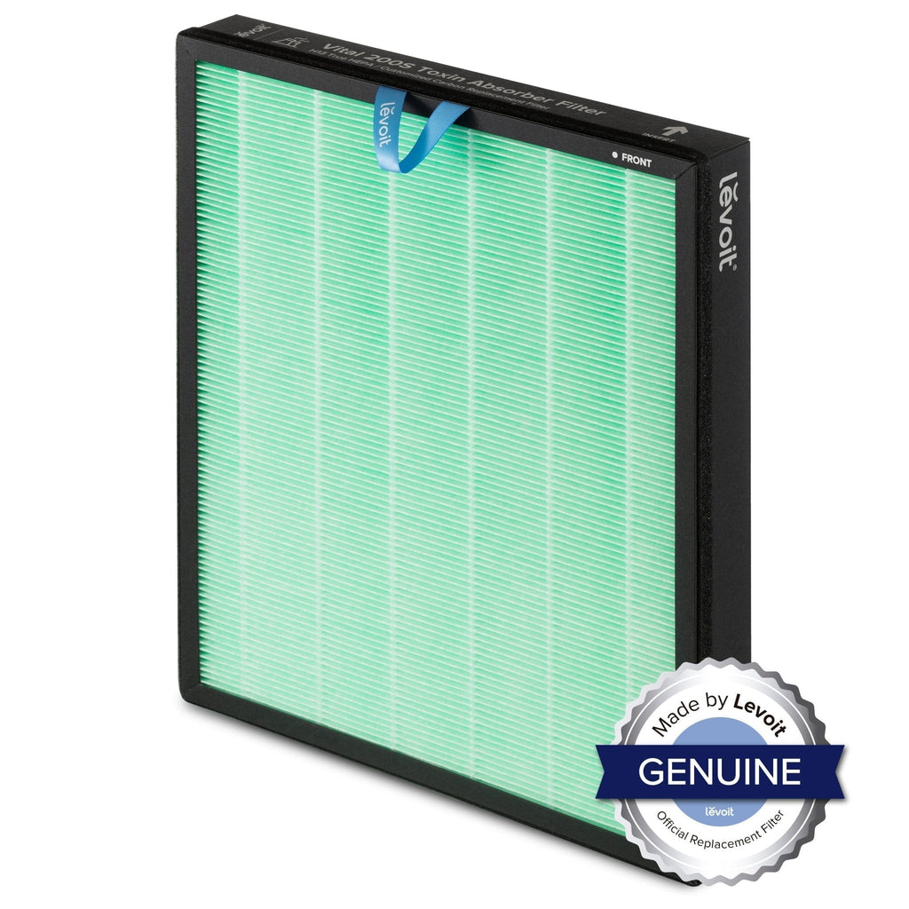 Levoit Vital 200S-P Toxin Absorber Carbon Replacement Filter Captures 99.97% of particles, reduces odors, smoke, fumes, and VOCs