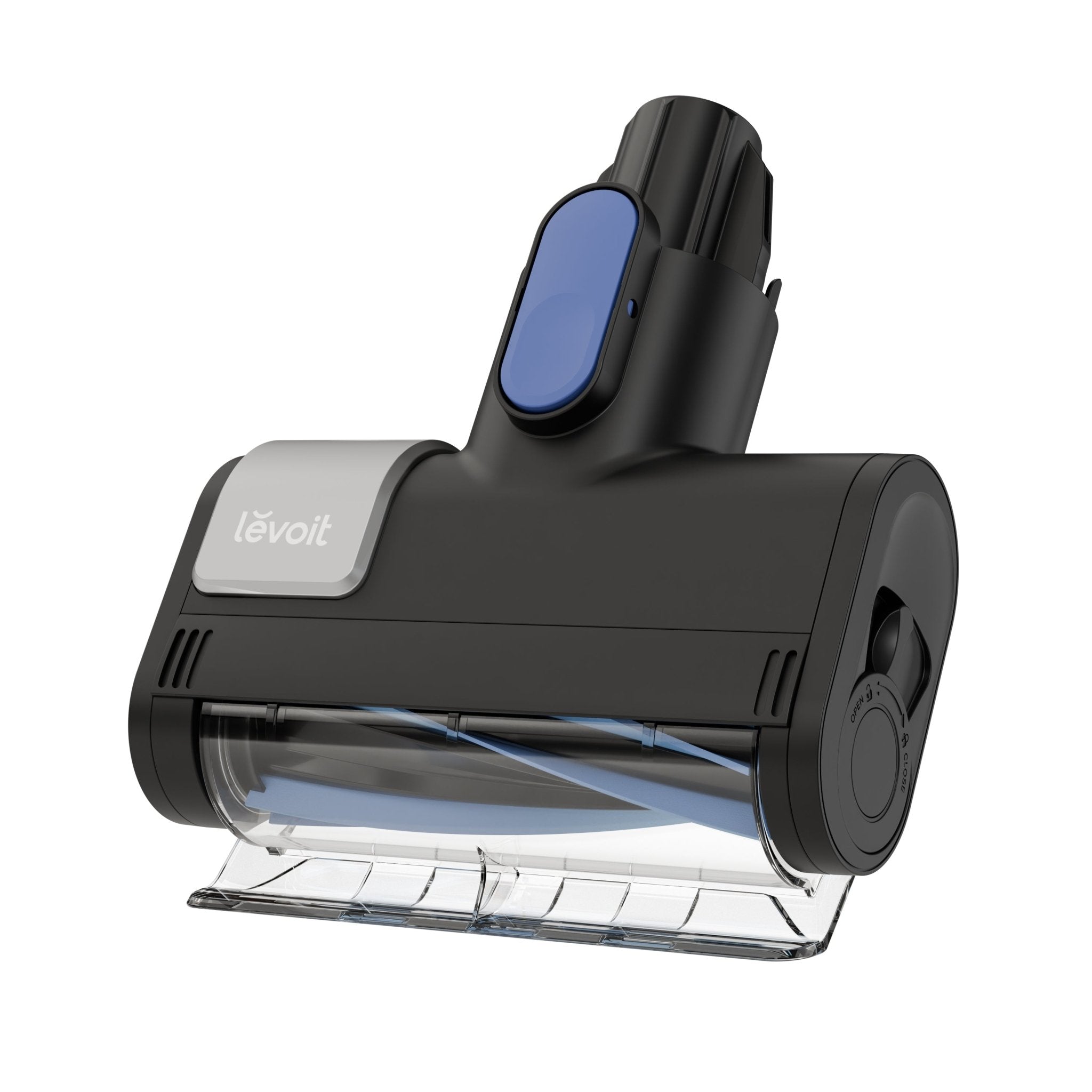 Levoit LVAC-300 Mini Motorized Brush attachment. Vacuum accessory for upholstery and pet hair cleaning.